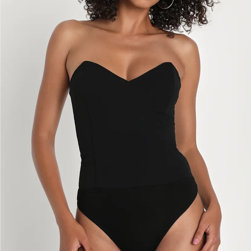 Lulu's Classic Black Bodysuit